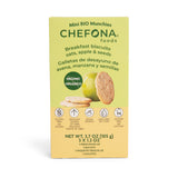 Organic Gluten Free Breakfast Biscuits - Oats, Apple and Seeds