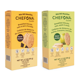 Organic Gluten-Free Breakfast Biscuits - Dual Flavor Pack
